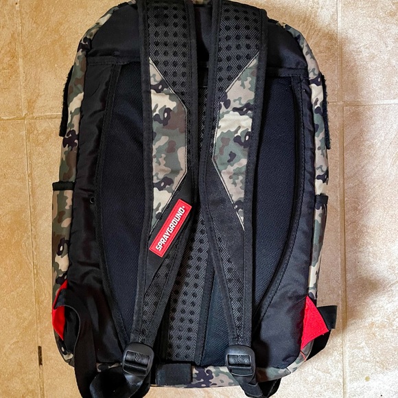 SPRAYGROUND Japan Camo Shark Backpack (limited edition will never be restocked)
